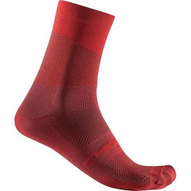 【送料無料】 カステリ メンズ 靴下 アンダーウェア Orizzonte 15 Sock - Men's Red Cst/Rich Red