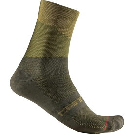 【送料無料】 カステリ メンズ 靴下 アンダーウェア Orizzonte 15 Sock - Men's Sage/Deep Green