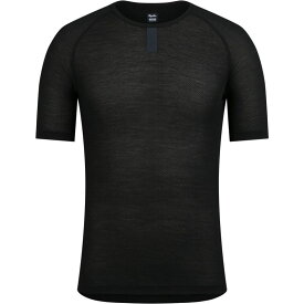 【送料無料】 ラファ メンズ シャツ トップス Merino Lightweight Short-Sleeve Base Layer - Men's Black/Black