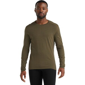�A�C�X�u���[�J�[ �����Y �g�b�v�X T�V���c Icebreaker 200 Oasis LS Crew Top - Men's Loden