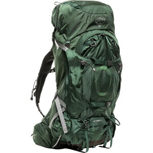 �I�X�v���[�p�b�N �����Y �o�b�O �o�b�N�p�b�N�E�����b�N�T�b�N �v���X�T�C�Y Osprey Packs Aether Plus 70L Backpack Axo Green �O���[��