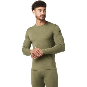 �X�}�[�g�E�[�� �����Y �g�b�v�X T�V���c Smartwool Merino 250 Baselayer Crew - Men's Winter Moss Heather �w�U�[