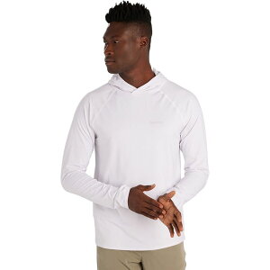 �}�[���b�g �����Y �g�b�v�X �V���c �p�[�J�[ Marmot Windridge Hoodie - Men's White �z���C�g