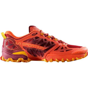 X|eBo Y V[Y Xj[J[ La Sportiva Bushido III Trail Running Shoe - Men's Cherry Tomato/Sangria