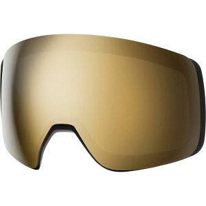yz X~X Y TOXEACEFA ANZT[ 4D MAG Goggles Replacement Lens Sun Black Gold Mirror