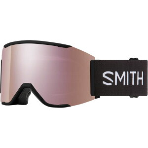 �X�~�X �����Y �A�N�Z�T���[ �T���O���X�E�A�C�E�F�A Smith Squad MAG Goggles Black/ChromaPop Everyday Rose Gold Mirror/Extra Lens-ChromaPop Storm Rose Flash �u���b�N