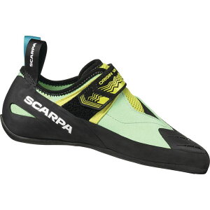 �X�J���p ���f�B�[�X �V���[�Y �X�j�[�J�[ Scarpa Origin VS Climbing Shoe - Women's Pastel Green/Lime ���C��