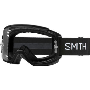 �X�~�X �����Y �A�N�Z�T���[ �T���O���X�E�A�C�E�F�A Smith Squad MTB ChromaPop Goggles Black/Clear Anti-Fog �u���b�N