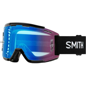�X�~�X �����Y �A�N�Z�T���[ �T���O���X�E�A�C�E�F�A Smith Squad MTB ChromaPop Goggles Black/ChromaPop Contrast Rose Flash �u���b�N