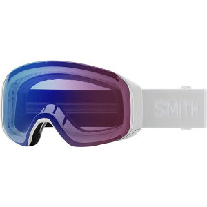 X~X Y ANZT[ TOXEACEFA White Vapor/ChromaPop Photochromic Rose Flash Smith 4D MAG S Goggles