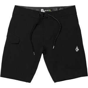 �{���R�� �����Y ���� �n�[�t�p���c�E�V���[�c Volcom Lido Solid Mod 20 Board Short - Men's Black �u���b�N