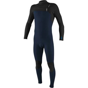 �I�j�[�� �����Y ���� �㉺�Z�b�g O'Neill Hyperfreak 4/3+mm Chest-Zip Full Wetsuit - Men's Navy/Black �u���b�N