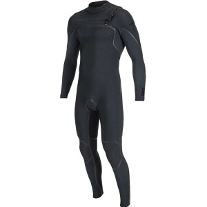 �I�j�[�� �����Y ���� �㉺�Z�b�g O'Neill Hyperfreak Fire 3/2mm+ Chest Zip Full Wetsuit - Men's Black/Black �u���b�N