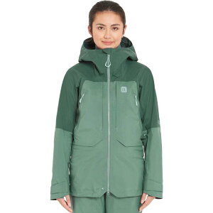 ���u ���f�B�[�X �A�E�^�[ �W���P�b�g�E�u���]�� �W���P�b�g Rab Khroma Converge Jacket - Women's Green Slate/Eucalyptus �X���[�g