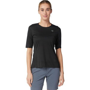 【送料無料】 フォックスレーシング レディース シャツ トップス Flexair Ascent Short-Sleeve Jersey - Women's Black 2024