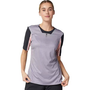 tHbNX[VO fB[X gbvX Vc  W[W[ Fox Racing Defend Short-Sleeve Jersey - Women's Stone Xg[