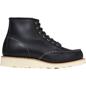 bhECO fB[X V[Y u[cECu[c Black Boundary Leather Red Wing Heritage Classic Moc 6in Boot - Women's
