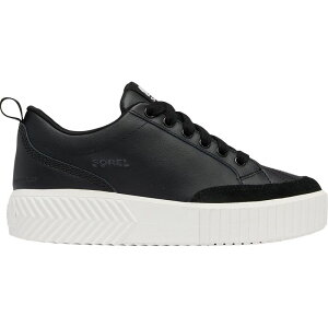 �\���� ���f�B�[�X �V���[�Y �X�j�[�J�[ SOREL Ona Ave Low Sneaker - Women's Black/Sea Salt �u���b�N