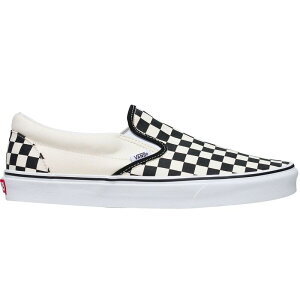 yz oY Y Xb|E[t@[ V[Y Classic Slip-On Shoe Black And White Checker/White