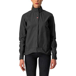 JXe fB[X AE^[ WPbgEu] WPbg Castelli Commuter Reflex Jacket - Women's Light Black ubN