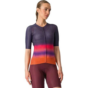 JXe fB[X gbvX Vc W[W[ Castelli Climber's 4.0 Jersey - Women's Night Shade/Pink-Orange sN