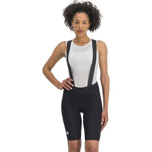 �X�|�[�c�t�� ���f�B�[�X �{�g���X �n�[�t�p���c�E�V���[�c Sportful Ultra Bibshort - Women's Black �u���b�N
