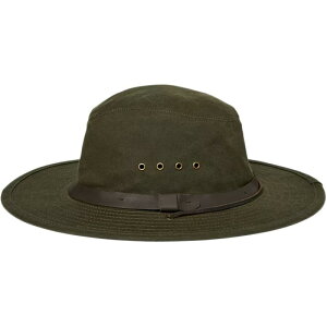 �t�B���\�� ���f�B�[�X �A�N�Z�T���[ �X�q Filson Tin Bush Hat Otter Green �O���[��