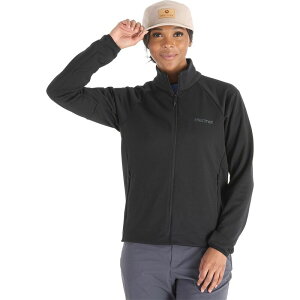 �}�[���b�g ���f�B�[�X �A�E�^�[ �W���P�b�g�E�u���]�� �t���[�X �W���P�b�g Marmot Leconte Fleece Jacket - Women's Black �u���b�N