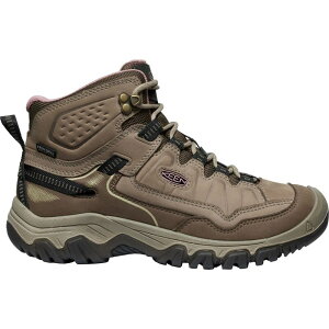 L[ fB[X V[Y u[cECu[c KEEN Targhee IV Mid WP Hiking Boot - Women's Brindle/Nostalgia Rose