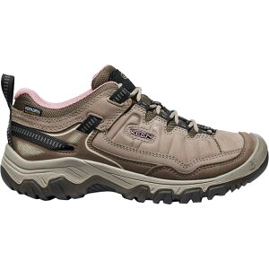 L[ fB[X V[Y u[cECu[c KEEN Targhee IV WP Hiking Boot - Women's Brindle/Nostalgia Rose