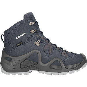 ���A ���f�B�[�X �V���[�Y �u�[�c�E���C���u�[�c Lowa Zephyr GTX Mid TF Hiking Boot - Women's Steel Blue �u���[