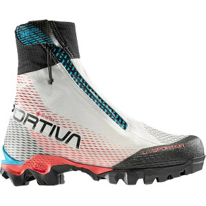 ���X�|���e�B�o ���f�B�[�X �V���[�Y �u�[�c�E���C���u�[�c La Sportiva Aequilibrium Speed GTX Mountaineering Boot - Women's White/Hibiscus �z���C�g