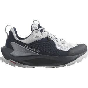 yz T fB[X Xj[J[ nCLOV[Y V[Y Elixir Gore-Tex Hiking Shoe - Women's Carbon/Pearl Blue/Flint Stone