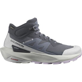 サロモン レディース シューズ ブーツ・レインブーツ ゴアテックス Salomon Elixir Activ Mid GTX Boot - Women's India Ink/Glacier Gray/Orchid Petal