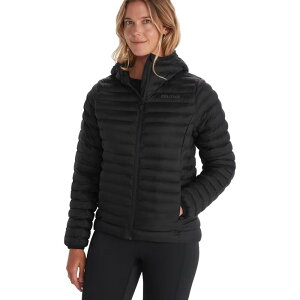 �}�[���b�g ���f�B�[�X �A�E�^�[ �W���P�b�g�E�u���]�� �p�[�J�[ Marmot Echo Featherless Hoodie - Women's Black �u���b�N