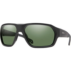 スミス メンズ サングラス・アイウェア アクセサリー Deckboss Polarized Sunglasses Matte Black/ChromaPop Polarized Gray Green