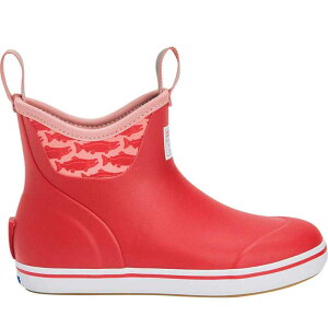 �G�N�X�g���^�t ���f�B�[�X �V���[�Y �u�[�c�E���C���u�[�c �A���N�� �u�[�c Xtratuf Ankle Salmon Sisters 6in Deck Boot - Women's Red/Sockeye Salmon ���b�h