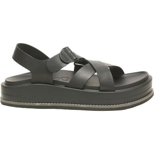 �`���R ���f�B�[�X �V���[�Y �T���_�� Chaco Townes Midform Sandal - Women's Black �u���b�N