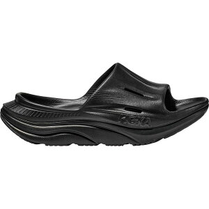 zJIlIl Y V[Y T_ HOKA Ora 3 Recovery Slide Black/Black ubN