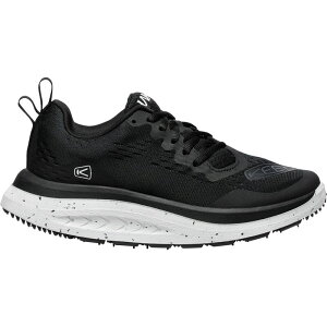 L[ fB[X V[Y Xj[J[ Black/White KEEN WK400 Walking Shoe - Women's