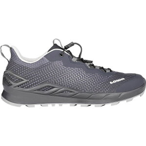 ���A ���f�B�[�X �V���[�Y �X�j�[�J�[ Lowa Merger GTX Lo Hiking Shoe - Women's Anthracite/Lavender ���x���_�[