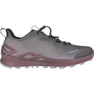 ���A ���f�B�[�X �V���[�Y �X�j�[�J�[ Lowa Merger GTX Lo Hiking Shoe - Women's Rose/Black �u���b�N