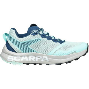�X�J���p ���f�B�[�X �V���[�Y �X�j�[�J�[ Scarpa Spin Planet Running Shoe - Women's Aqua/Nile Blue �u���[