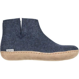 OIvX fB[X V[Y u[cECu[c U[ Glerups The Boot Leather Slipper Denim fj