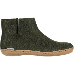 OIvX fB[X V[Y u[cECu[c U[ Glerups The Boot Leather Slipper Forest tHXg