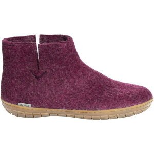 OIvX fB[X V[Y u[cECu[c Glerups The Boot Rubber Slipper Cranberry/Tan ^