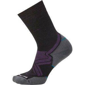 �X�}�[�g�E�[�� ���f�B�[�X �A���_�[�E�F�A �C�� Smartwool Run Cold Weather Targeted Cushion Crew Sock - Women's Black �u���b�N