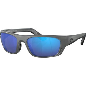 【送料無料】 コスタ メンズ サングラス・アイウェア アクセサリー Whitetip Pro 580G Polarized Sunglasses Matte Black/Blue Mirror 580G