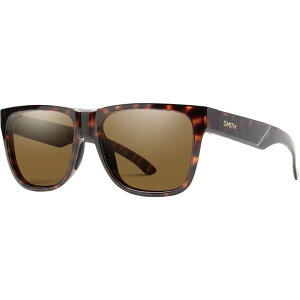 X~X Y ANZT[ TOXEACEFA _E Smith Lowdown 2 ChromaPop Polarized Sunglasses Tortoise/ChromaPop Glass Polar Brown uE