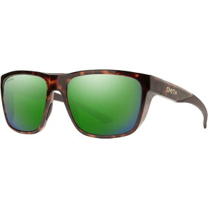 X~X fB[X ANZT[ TOXEACEFA Smith Barra ChromaPop Polarized Sunglasses Tortoise/ChromaPop Glass Polarized Green Mirror O[